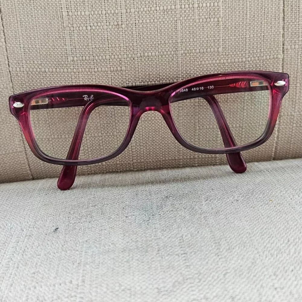 Ray-Ban Youth Eyeglasses/Glasses Frame Purple/Gray Tone Eye Wear RB1531 48[]16